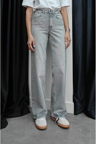 Havoş Šedý Shirley Straight Jean