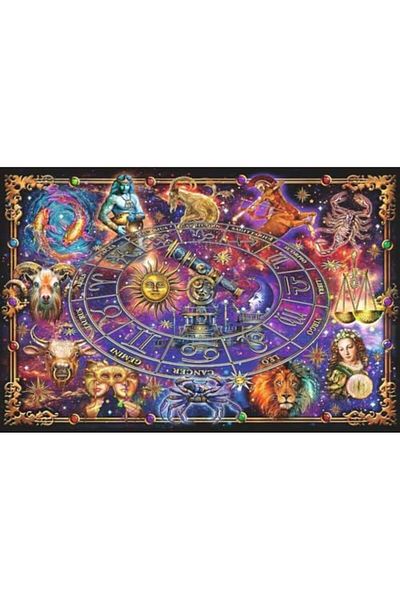STOREMAX Svtcrt Multicolored Puz Zodiac, 3000P New Model 1053513