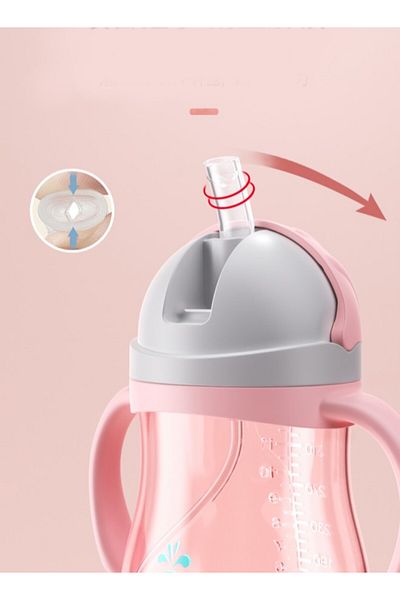 AMCHI BABY Sippy Cup Set-Pink