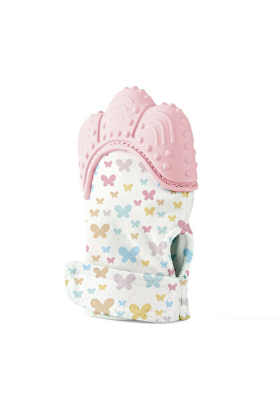 Babyjem - قفازات تنظيف أسنان الأطفال باللون الوردي الفاتح للأطفال من عمر 3 أش...