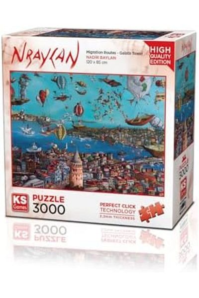 STOREMAX ألعاب LvnShop 3000 قطعة لغز برج غلطة Lv 224120