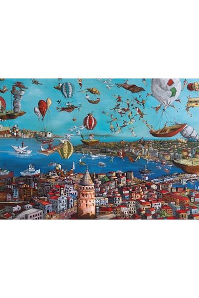 STOREMAX Svtcrt Tower Puzzle Piece Galata Games 3000 New Model 1053513