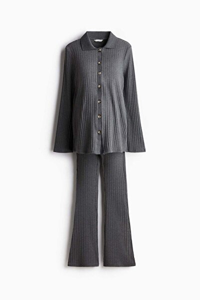 H&M طقم ماما المضلع المكون من قطعتين