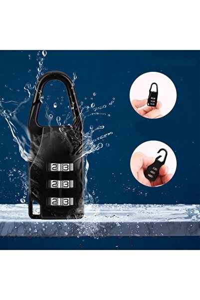 Boldy 22mm kombinovana putna brava - lokot za kofer, prtljag i Torba