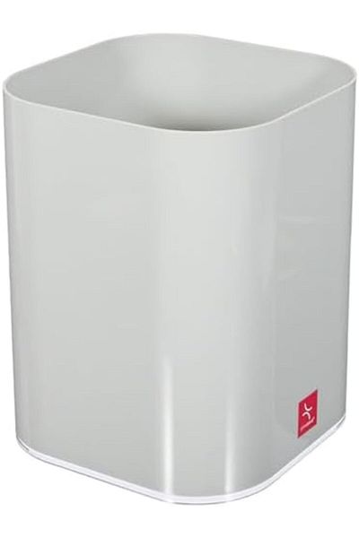 STOREMAX Mu-Artshop Klar Trash Can, Gray Tnca 871301