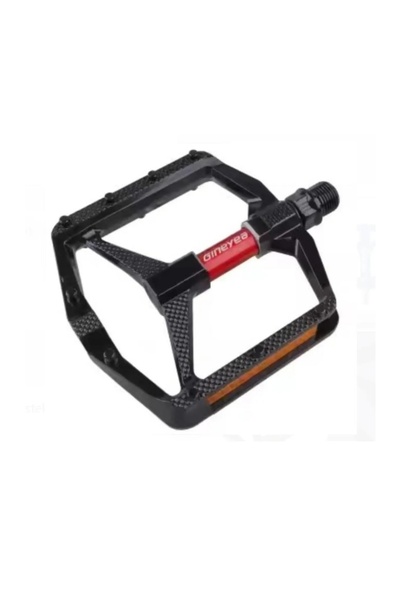 ALL FOUR MOUNTAİN Gineyea M511z Aluminyum Rulmanlı Geniş Trial Mtb Pedalı Siy...