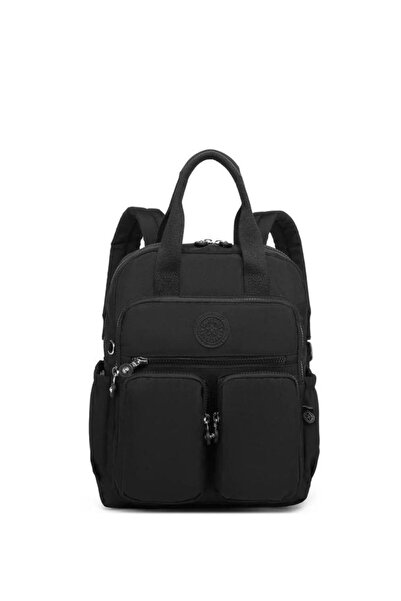 SMART BAGS Krinkıl Siyah Kadın Sırt Çantası SMB3187