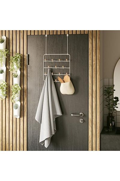 STOREMAX Ντουλάπα πόρτας Estique 14 χωρίς διάτρηση με γάντζο - Λειτουργικός γάντζος πόρτας