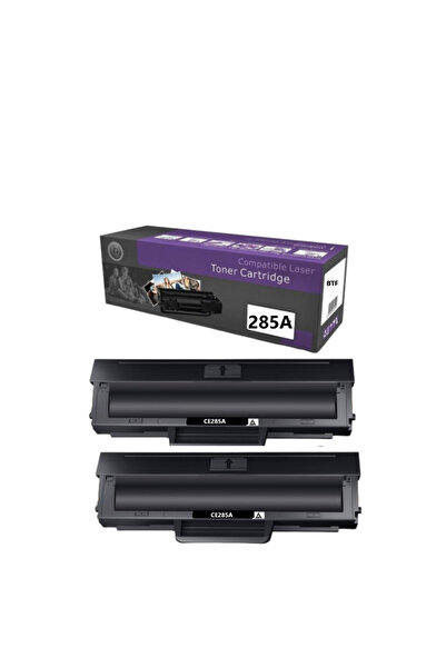 HP 85A (CE285A) / P1102, M1132, M1212, M1217 Siyah İthal Muadil Lazer Toner 2 Adet BTF