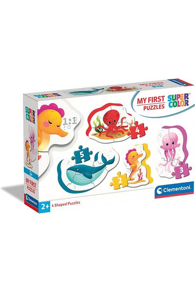 STOREMAX Jvnnshop Moje Pierwsze Puzzle Sea Life 646268