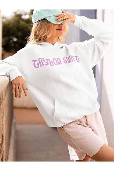 SEVBANO 1989 Taylor Swift Printed Unisex Oversize Singer Hoodie