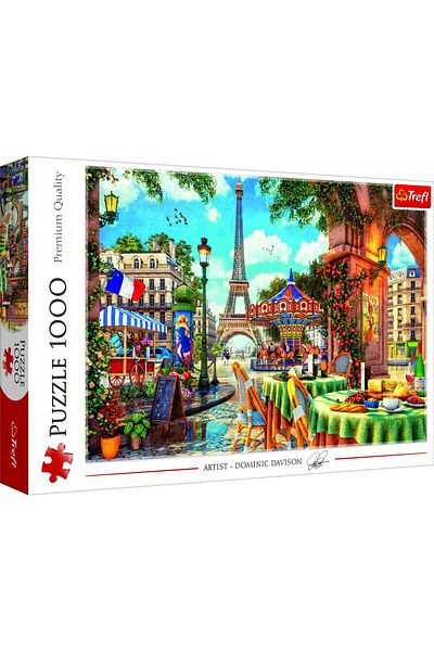 STOREMAX Svticaret 10622 Paris Morning 1000 Pieces, Premium Quality, Adults and Children over 12 Years Old