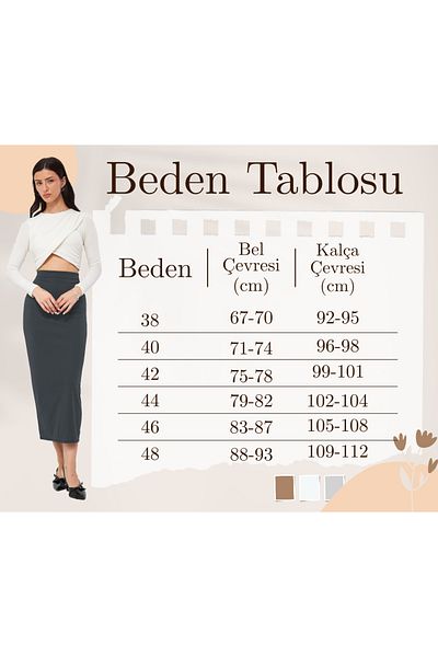 Rudaconcept Pencil Skirt, Stylish Pencil Skirt, Hijab Skirt, Business Skirt, Women's Gift, Long Skirt, Formal Skirt