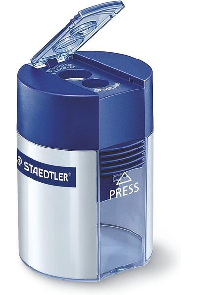 STOREMAX Jvnnshop 512 001 Double Compartment Pencil Sharpener 646268