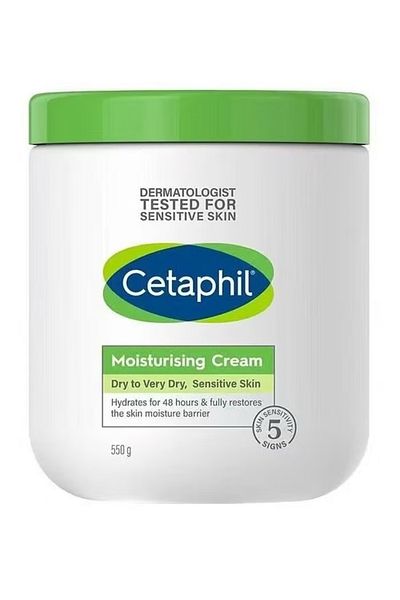 Cetaphil سيتافيل كريم مرطب للبشرة الحساسة شديدة الجفاف - 550 جم