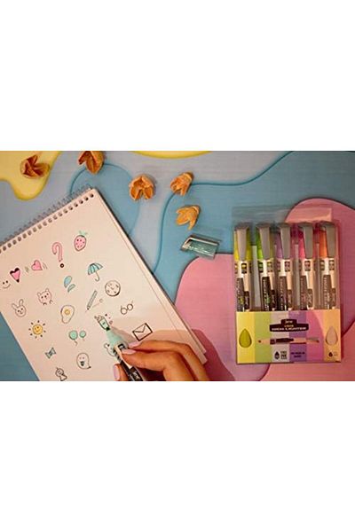 STOREMAX Lvnshop Pastel Liquid 6-Piece Pen Set - Lv 224120
