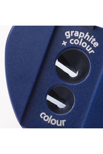 STOREMAX Svtcrt 512 128 Noris Double Chamber Pencil Sharpener Triangular Shape Noris Club Design Model 1053513