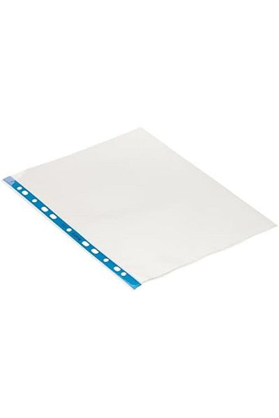 STOREMAX Muartshop 47001035 Pouch File Crystal, 100 Pcs, Transparent 871301