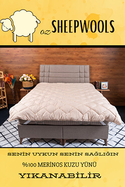 ozsheepwools Πάπλωμα μάλλινο King Size Battal Boy - 100% μαλλί αρνιού Merino,...