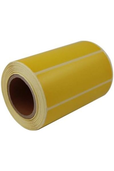 STOREMAX Muartshop Labels , Ready to Go Get It Yellow Floor Printed Coated Label 100mm X 30mm 50 in a Roll