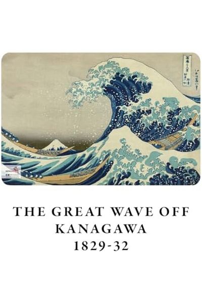 STOREMAX Mount Fuji Series I - Hokusai Set of 4 Notebooks (Total 192 Pages)