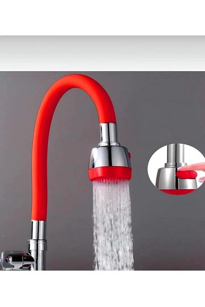 STOREMAX Trendymr Function Energy-Efficient Silicone 360-Degree Rotation Faucet with Flexible Movable Head and Body