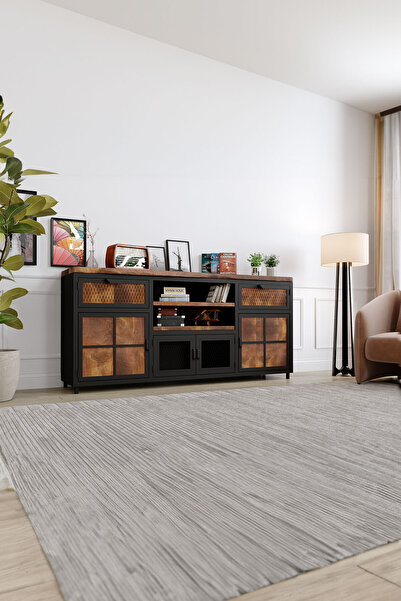 KIYMIK HOME Aster Konsol – Size Özel Üretim – Gerçek Ağaç - Ceviz