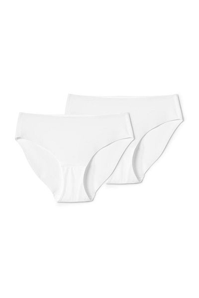 Tchibo Women 2 Pieces Magic Cut Panties, White