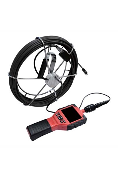 QBH KS05PL90-30 Yılan Tipi Boru Kontrol Kamerası Boroskop Endoskop 30 Metre