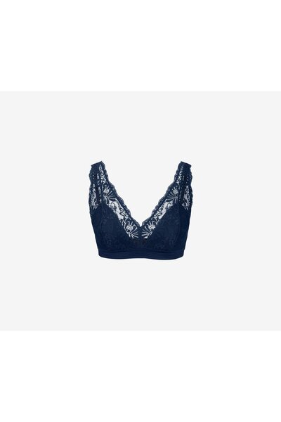 Tchibo Women Lace Soft Padded Bra, Navy