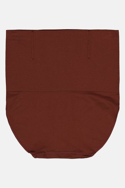 Bebe Women Shapwear Pull On Panties, Brown