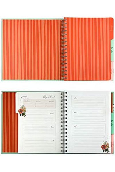STOREMAX Retro Timeless Planner Agenda 17X24 Cm, Pink 646268