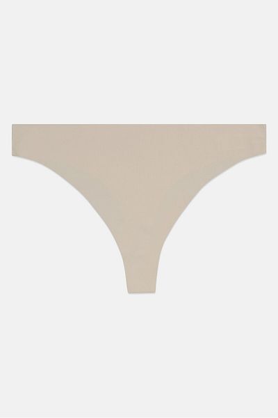 NA-KD Women 1 Pack Plain Pull On Pantie, Dusty Green