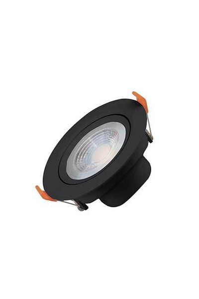 Cata Ack 5W Black 3000K Recessed Round Leddownlight Ad01-00501
