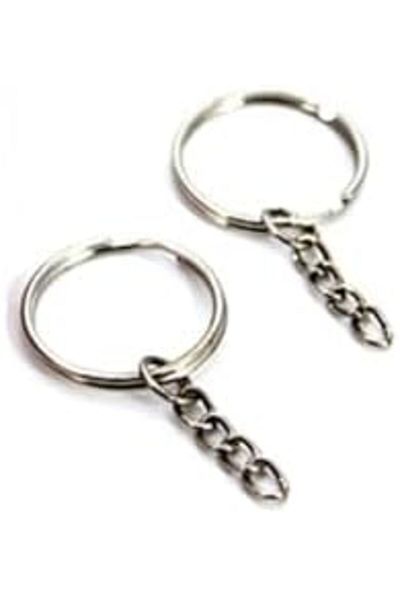 STOREMAX Lvnmblya Key Ring Chain (50 Pcs) Small Gold Shop Deesing 224120