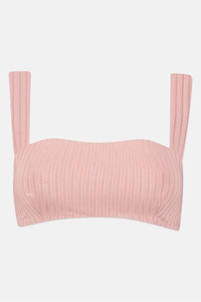 ASOS حمالة صدر نسائية بدون أسلاك، لون خوخي