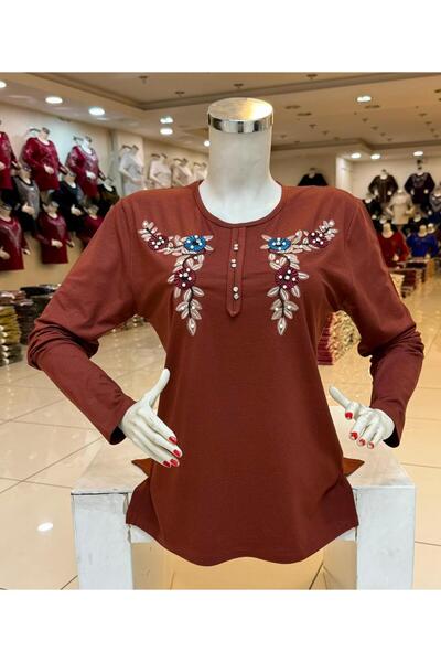 Gündoğan بلوزة من قماش فيسكوز الأم