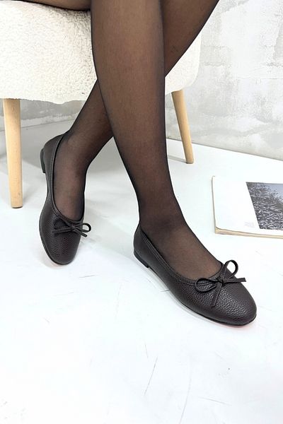 inizio Pantofi sport pentru femei Brown Bowknot P9009 Model