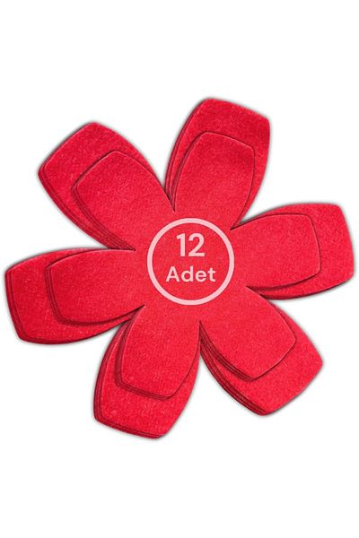 STOREMAX 12 Acyla Pan Pot with Protective Felt and Organizer Red Acshop 1058548