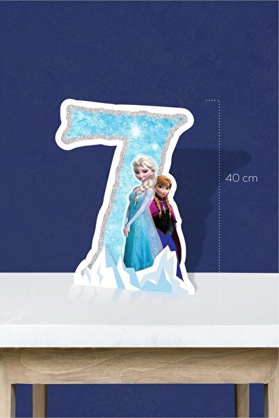 neşeli günlerim Tablă cu figurine pe piedestal cu tematică Frozen - Frozen 7 ...