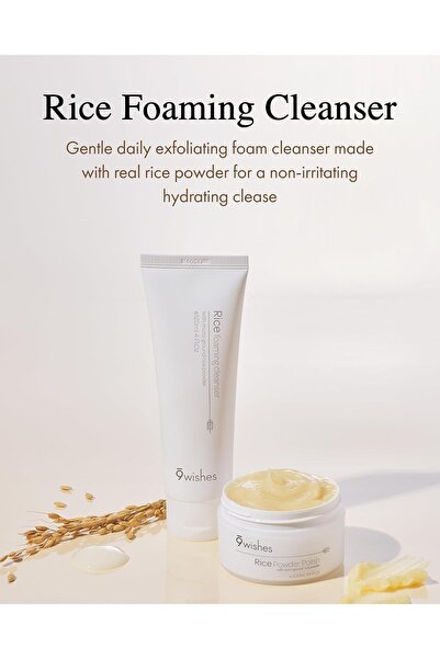 9WISHES Rice foaming Cleanser
