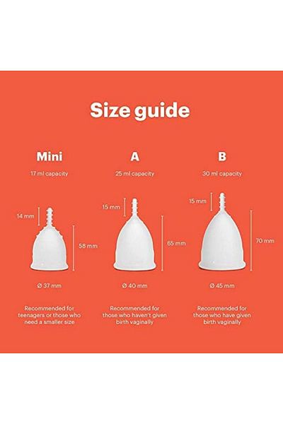 STOREMAX Lvnmblya Model B Menstrual Cup - Menstrual Cup Shop Deesing 224120