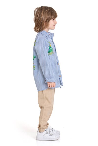 e-çocuk Boy's Shirt and Pants Set - 4810