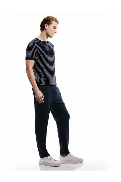 Koton Viscose Blended Pocket Detailed Lace up Waist Trousers