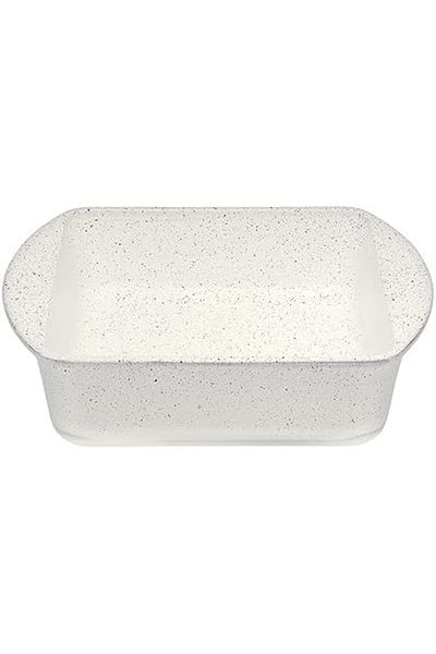 STOREMAX Ntwork Non-Stick Square Baking Tray, 1000 Cc, White Art 1087243