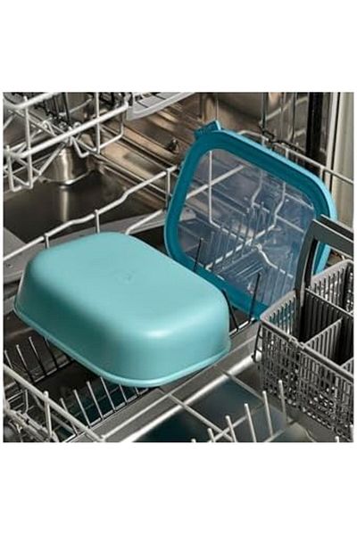 STOREMAX Ysstorex - Multi Bowl Cirqula Rectangular - Storage Container with Lid - Airtight for Refrigerator
