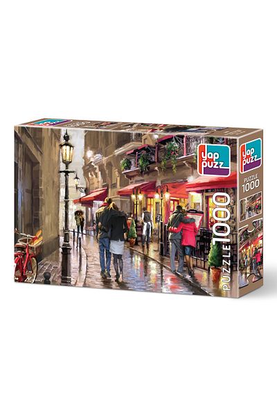 Art Puzzle Yappuzz Romantic Walking 1000 Piece Puzzle