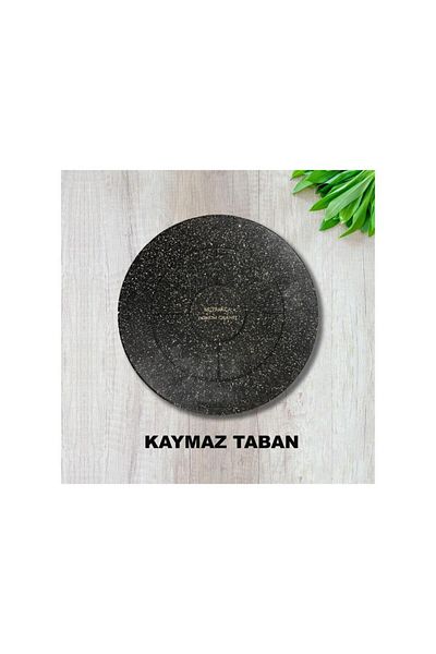 MUTFAKÇA Kitchen Cast Short Granite Pancake Pan 36 cm