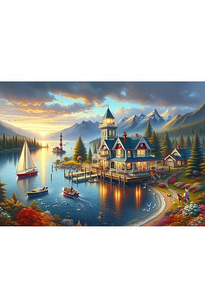 Art Puzzle A Dreamlike Evening 1000 Piece Puzzle