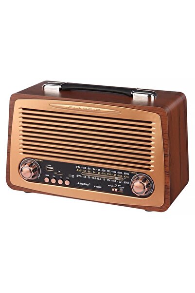 Coverzone Büyük Boy Retro Radyo Taşınabilir Bluetooth Speaker Ve Hoparlör Kla...